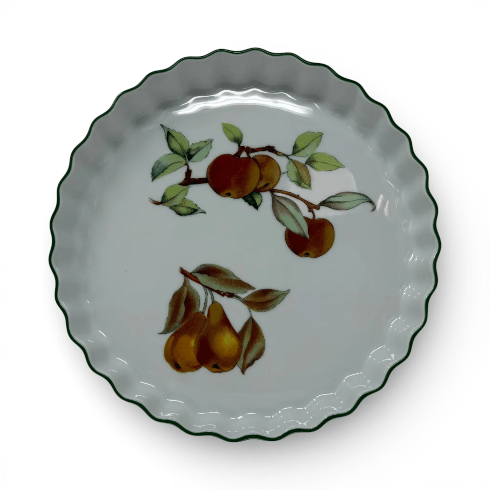 Royal Worcester Evesham Vale Quiche Dish