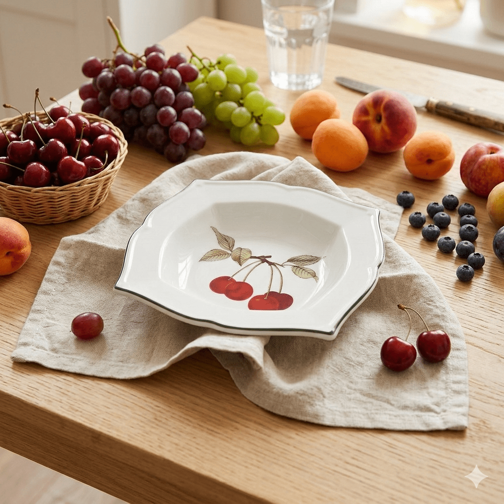 Royal Worcester Evesham Vale Square Fluted Tray