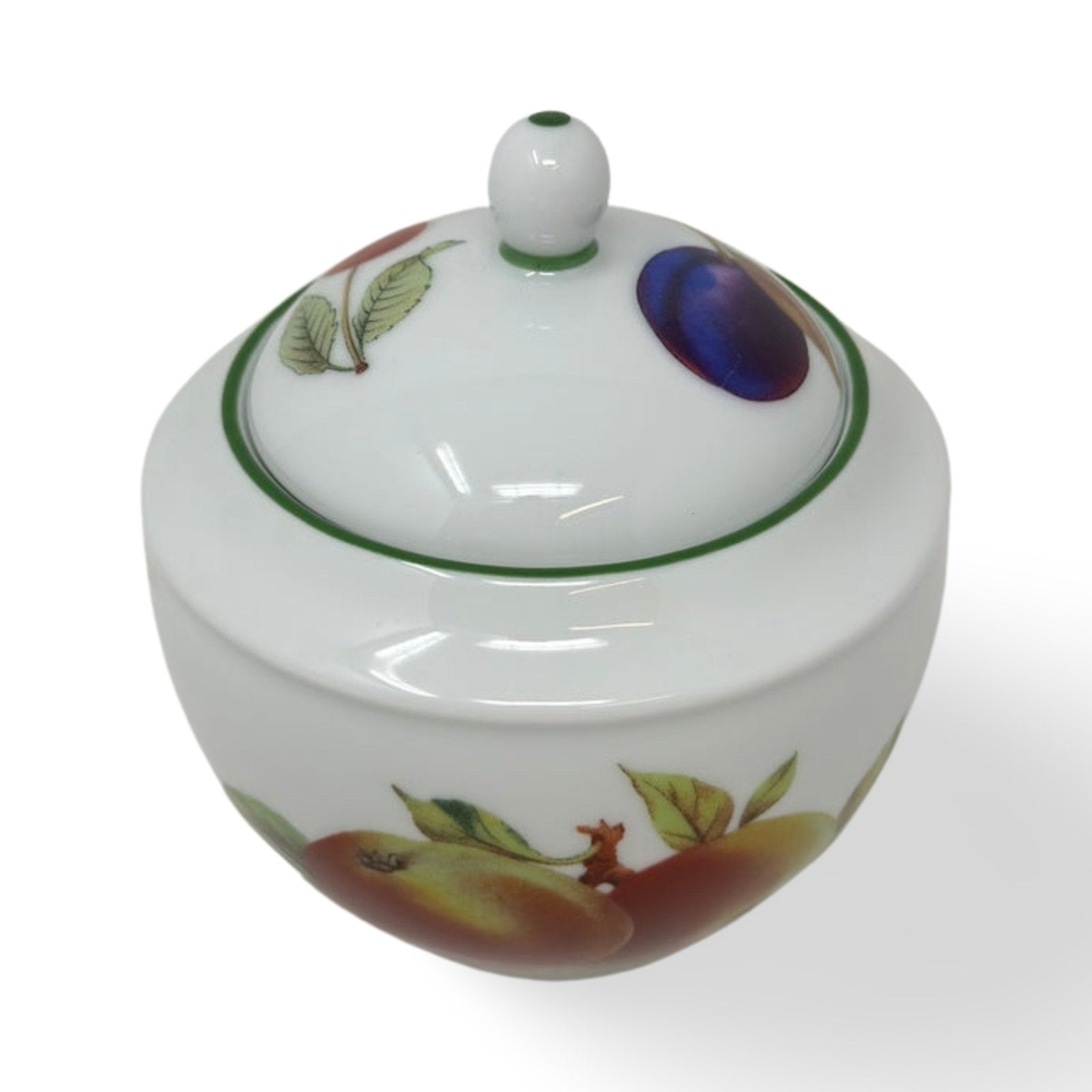 Royal Worcester Evesham Vale Sugar Bowl with Lid