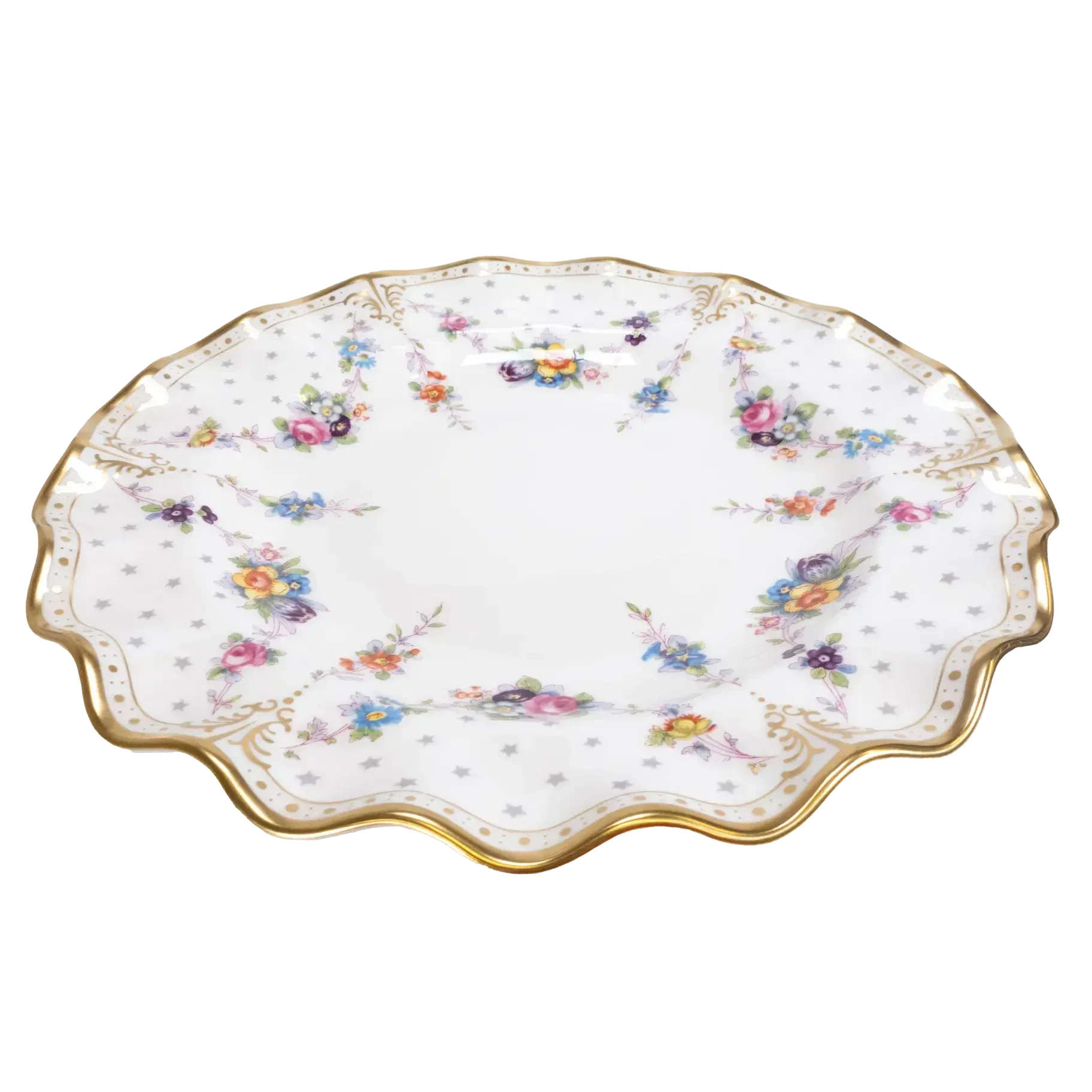 Royal Crown Derby Antoinette 10" Dinner Plate