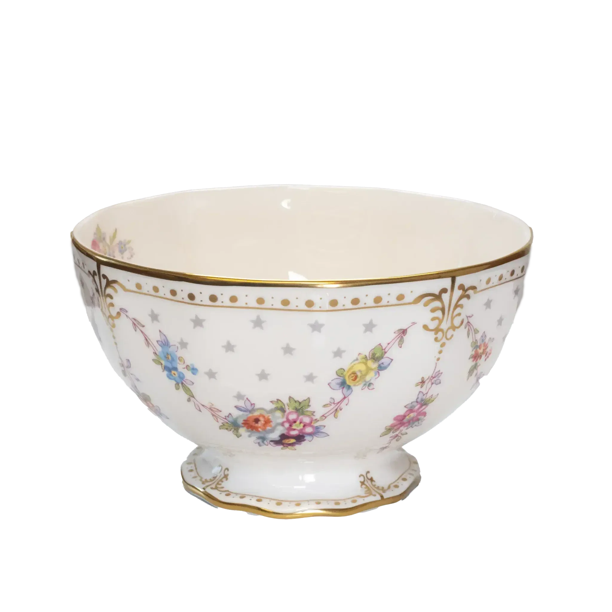 Royal Crown Derby Antoinette Large Open Sugar Bowl