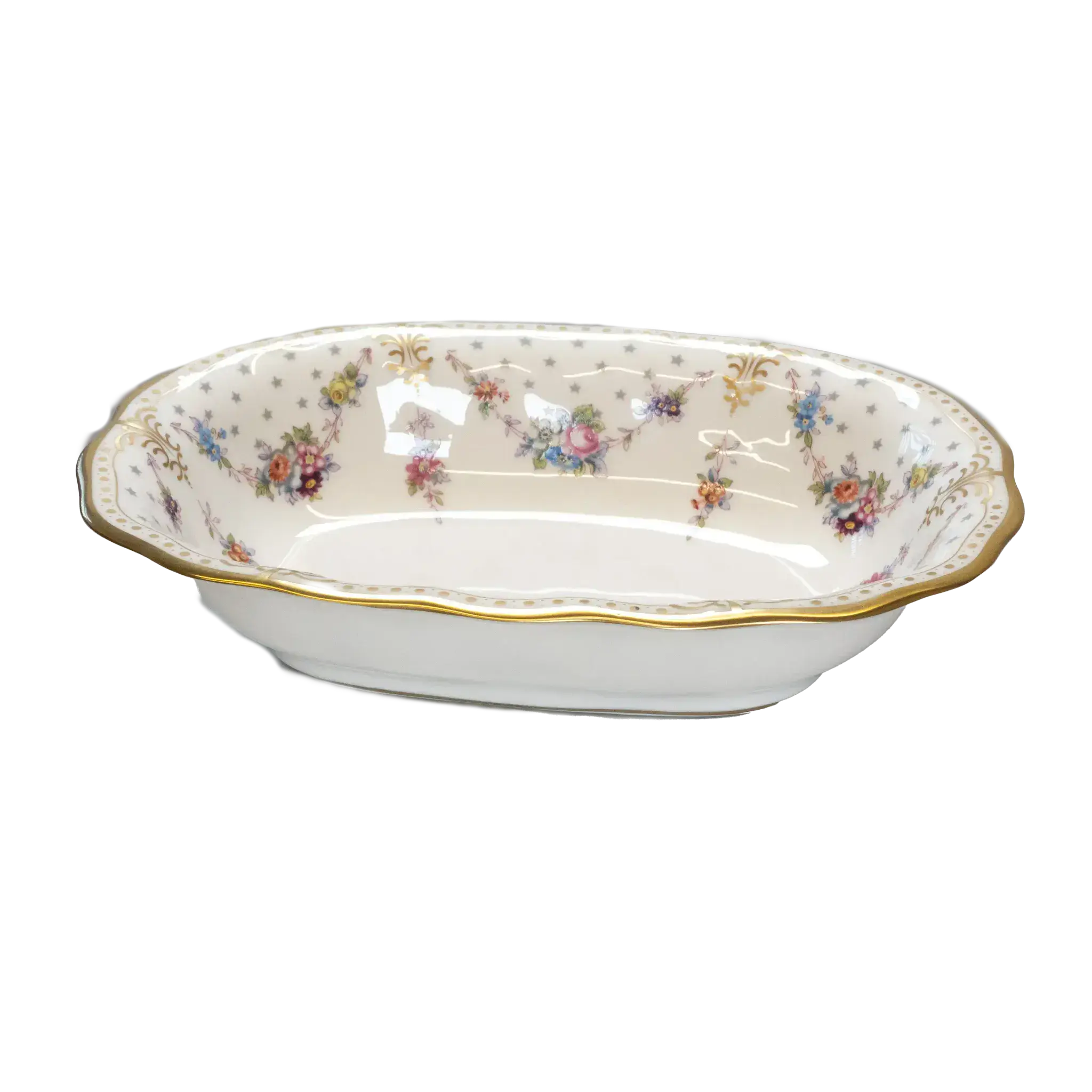 Royal Crown Derby Antoinette Open Vegetable Dish