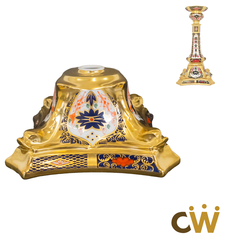Royal Crown Derby Imari SGB Candlestick Replacement Foot