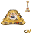 Royal Crown Derby Imari SGB Candlestick Replacement Foot