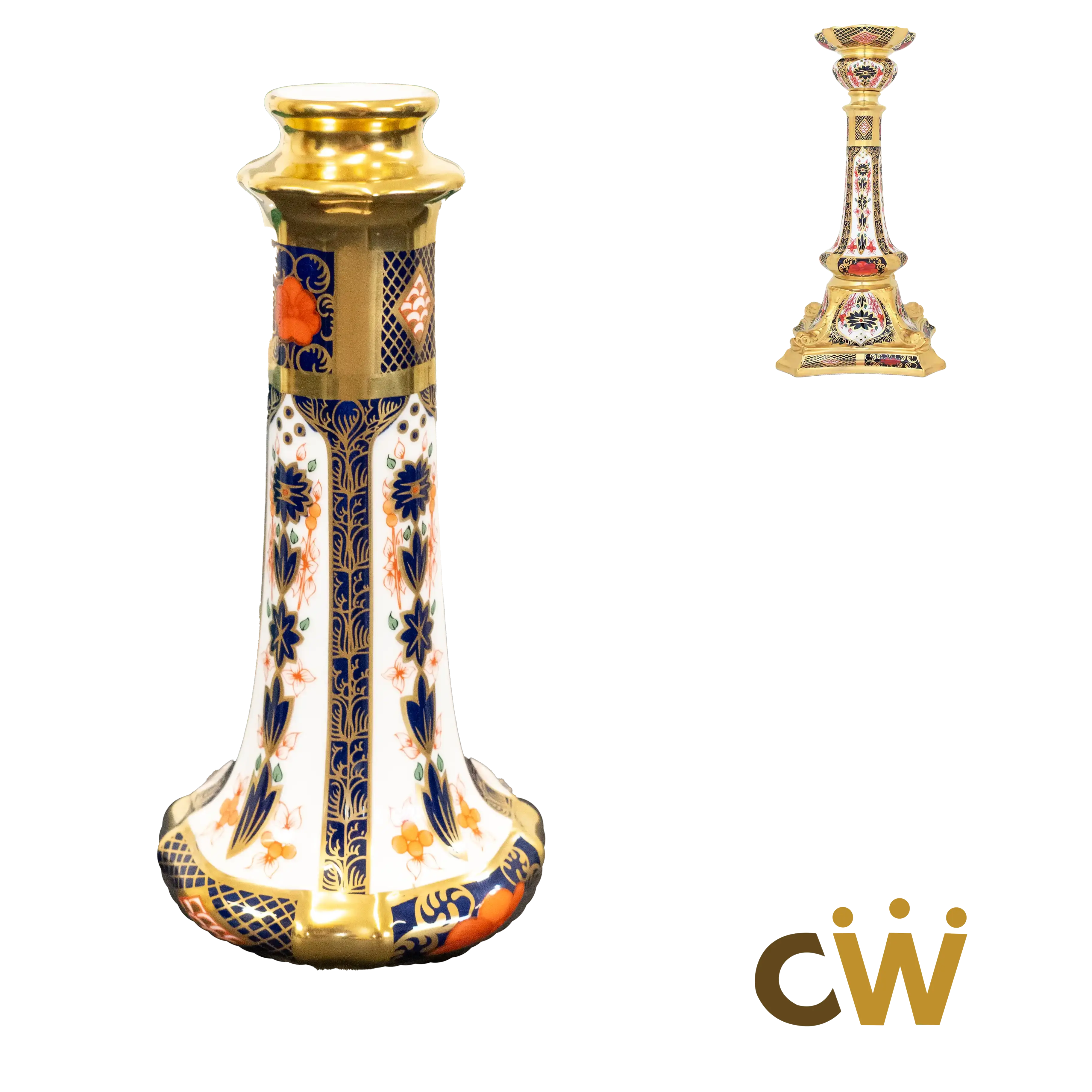 Royal Crown Derby Imari SGB Candlestick Replacement Middle Column