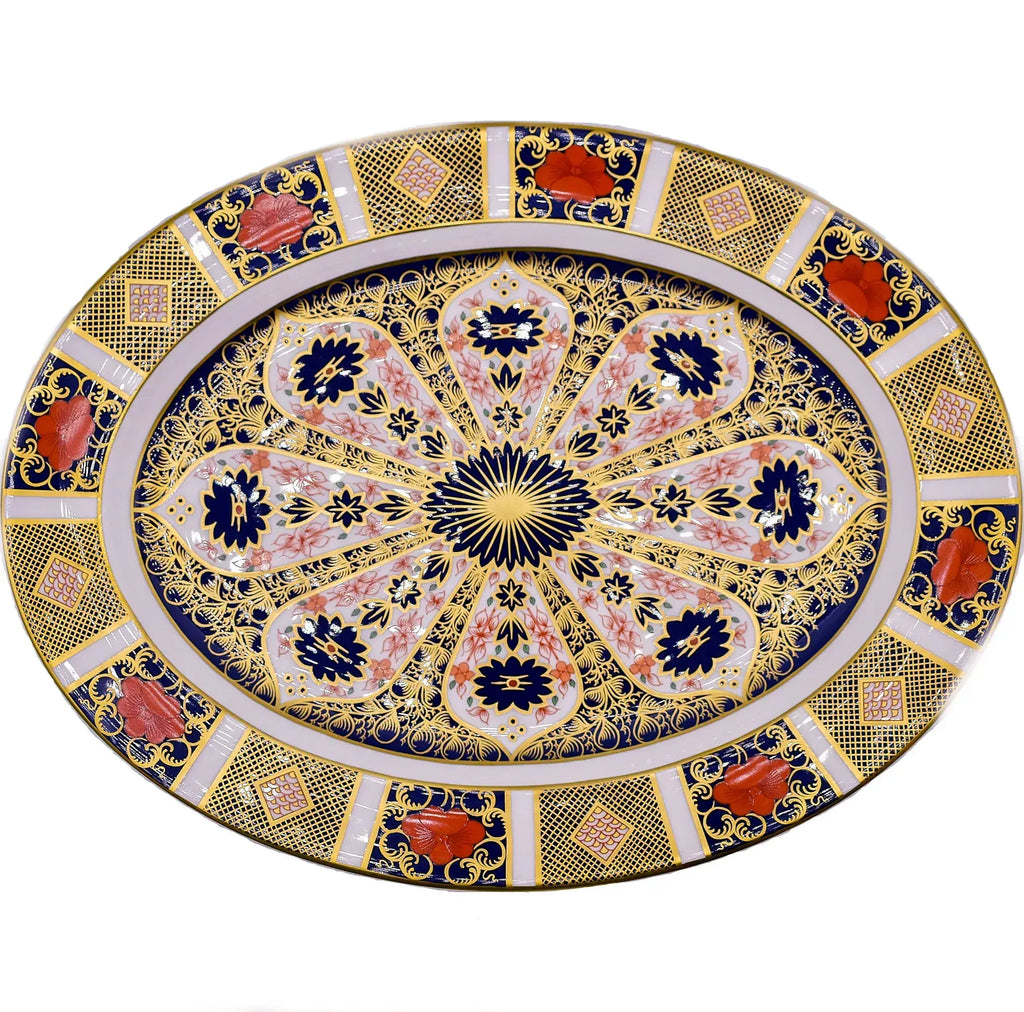 Royal Crown Derby Imari 1128 Large Serving Platter