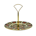 Royal Crown Derby Imari 1128 1 Tier Cake Stand