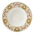 Royal Crown Derby Red Panel 8" Soup Bowl Porcelain