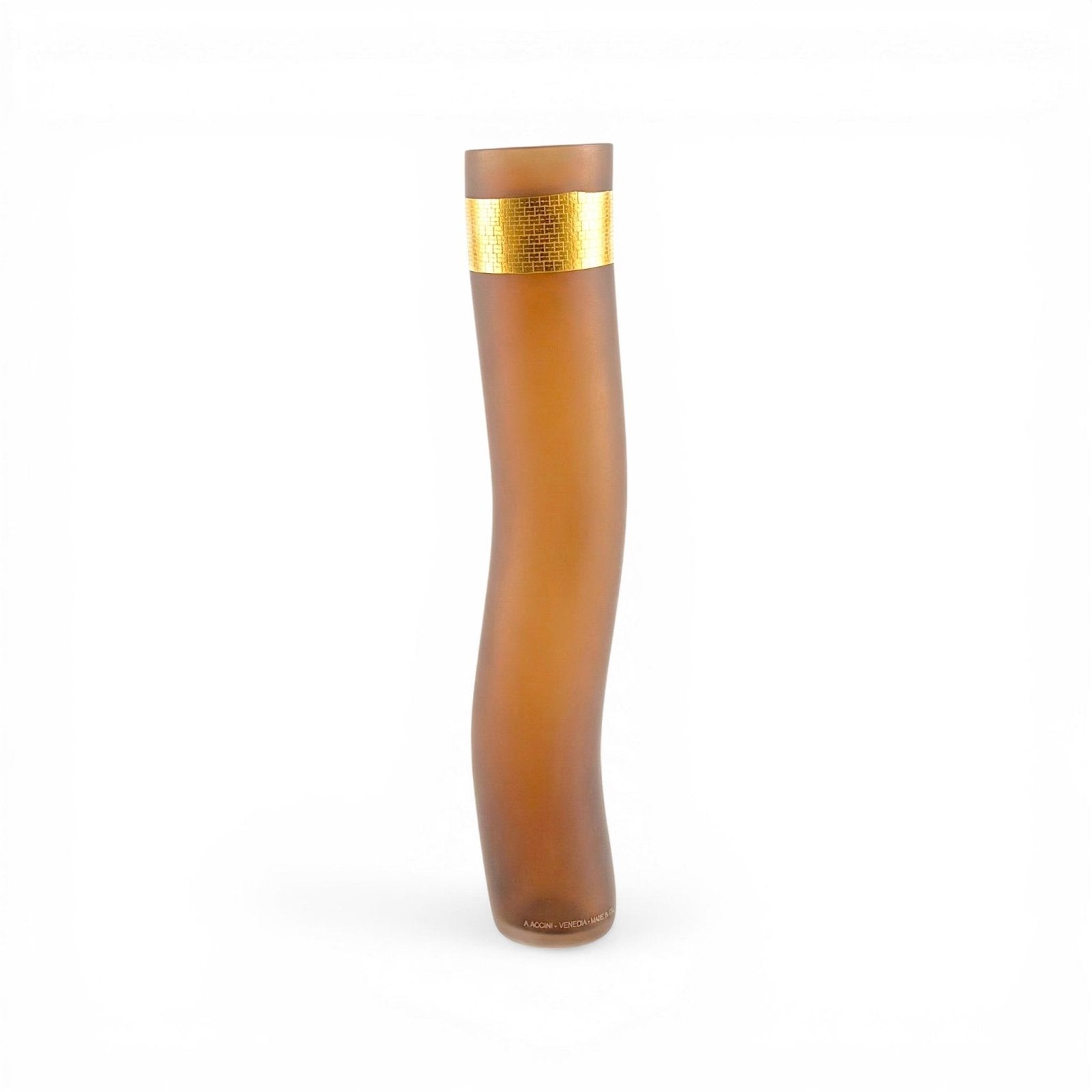Norberto Moretti Salviati Italy Murano Pizzicati 20.75" Tall Bud Vase