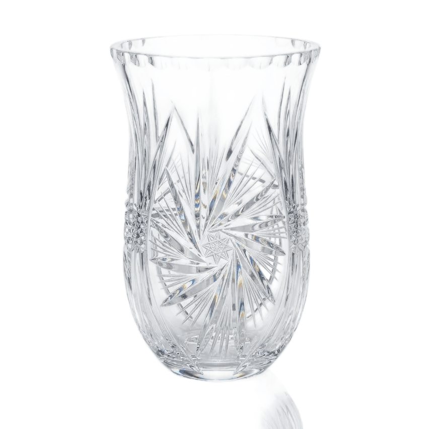 Samobor Crystal Pinwheel Hurricane Lamp