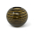 Sasaki Kyoto Bronze Stripe Vase