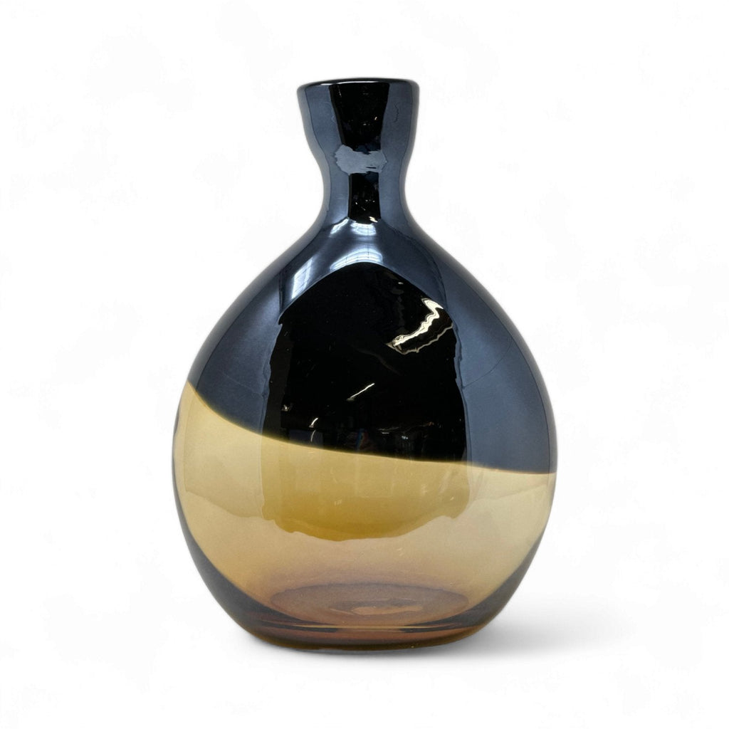 Sasaki Patina Brown 13" Vase