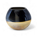 Sasaki Patina Brown Wide Vase