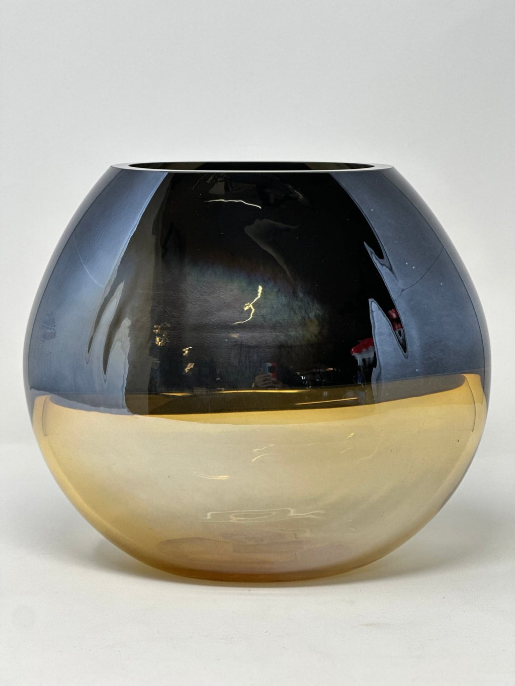 Sasaki Patina Brown Wide Vase