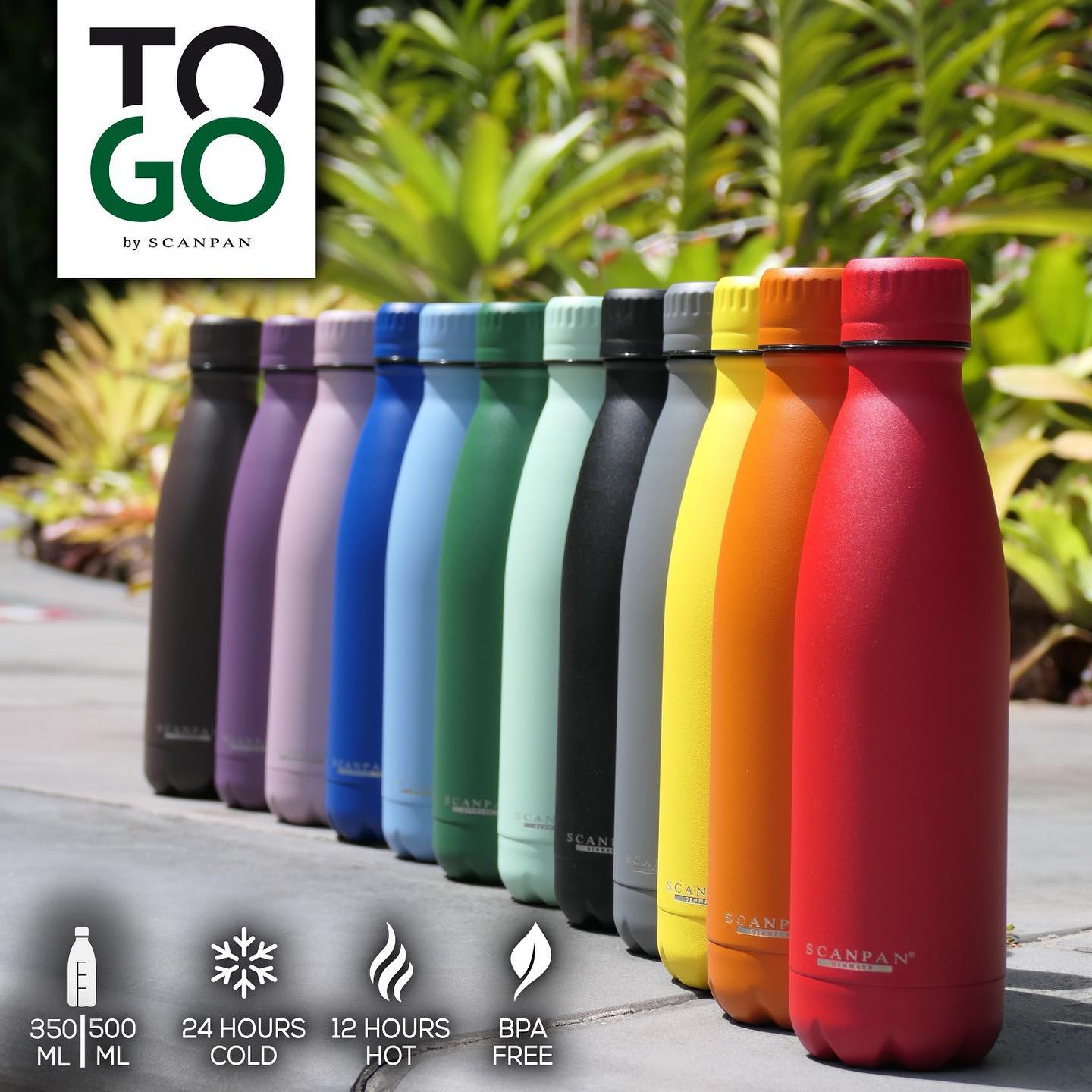Scanpan To-Go Hydration Bottle