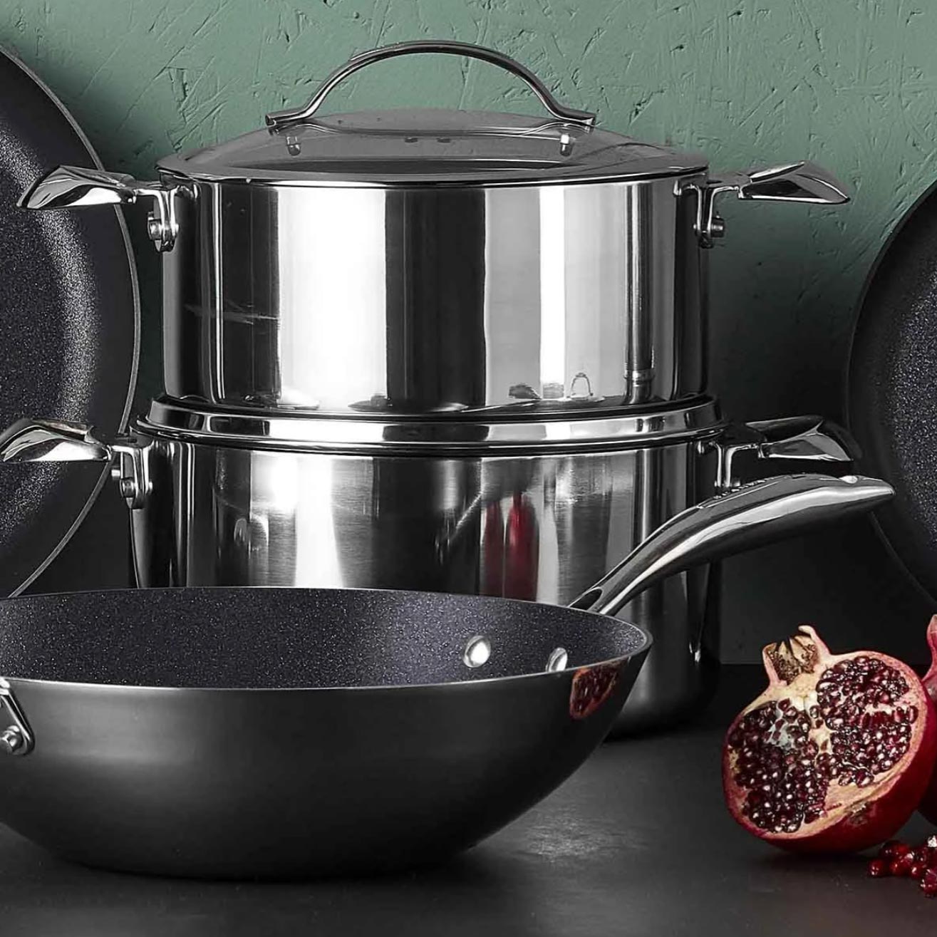 Scanpan HaptIQ Nonstick Dutch Oven with lid