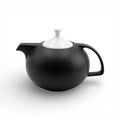 Scherzer Bavaria Modernist Black & White Teapot