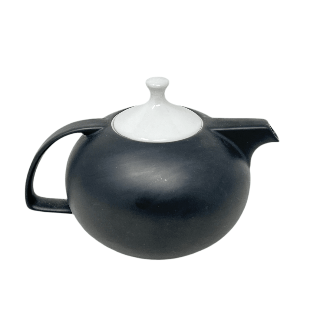 Scherzer Bavaria Modernist Black & White Teapot