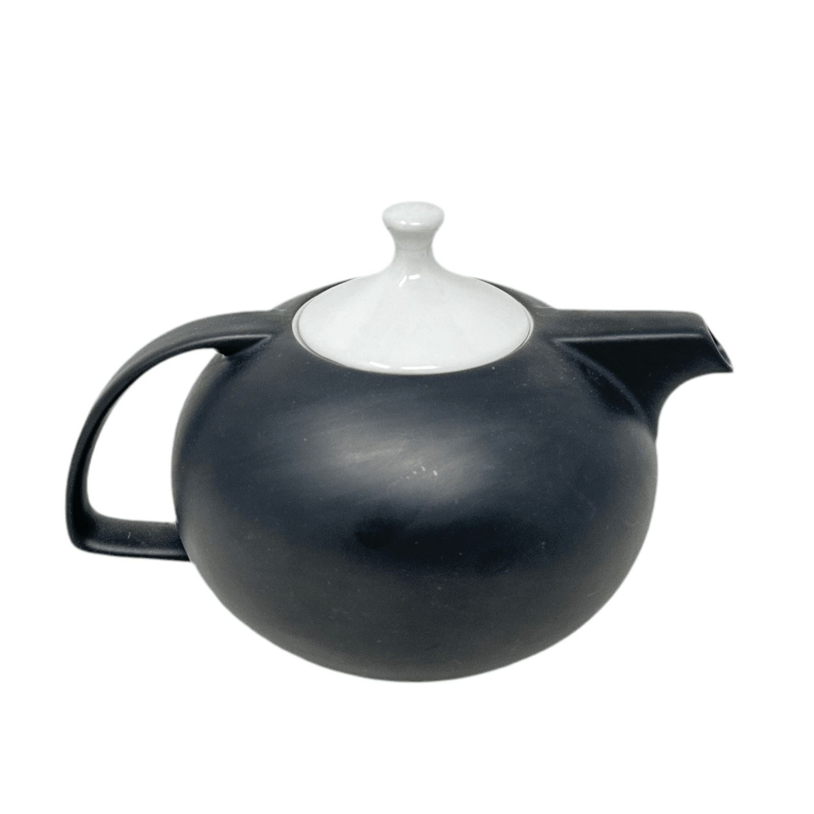 Scherzer Bavaria Modernist Black & White Teapot