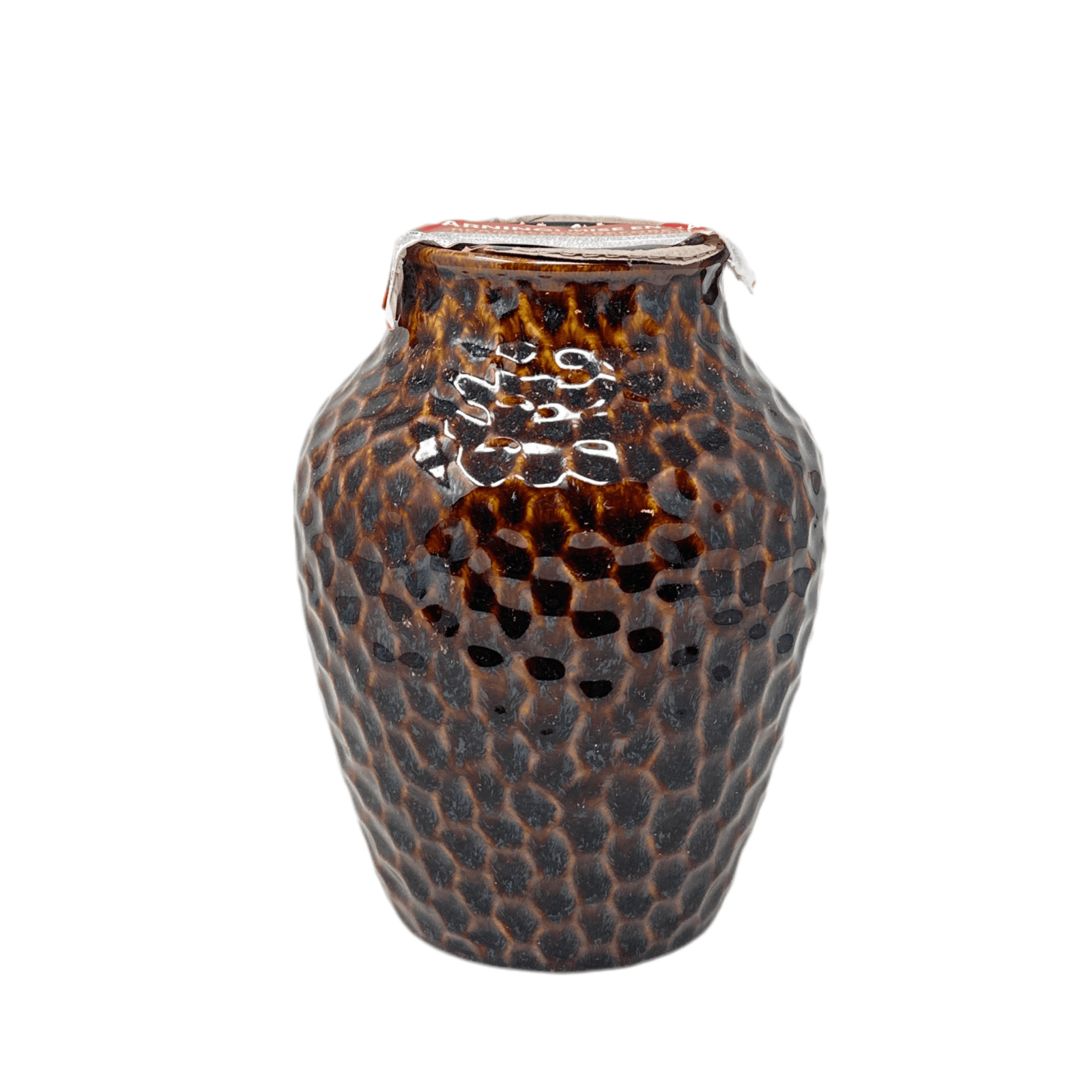 Seagull Studios Terra Brown Honeycomb Flame Pot