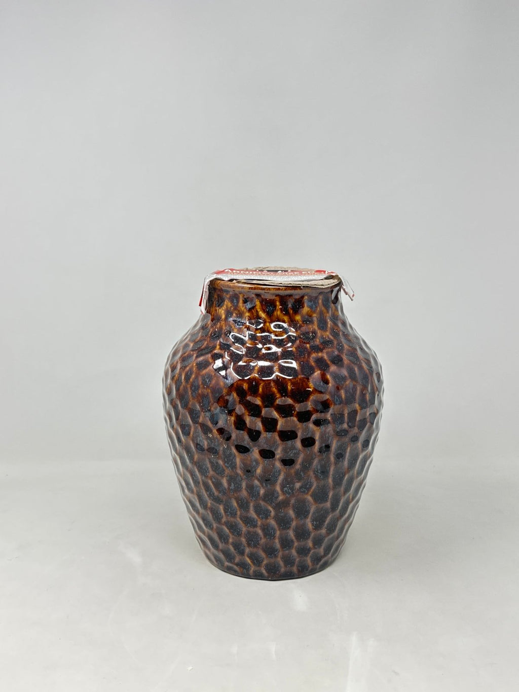 Seagull Studios Terra Brown Honeycomb Flame Pot