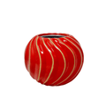 Seagull Studios Terra Coral Swirl Flame Pot