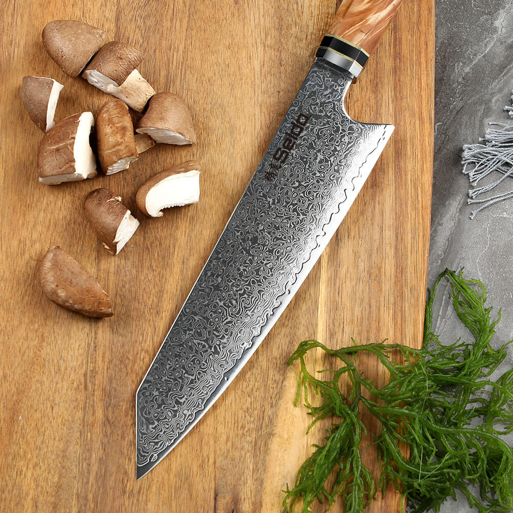 Kiritsuke Damascus Japanese Chef Knife