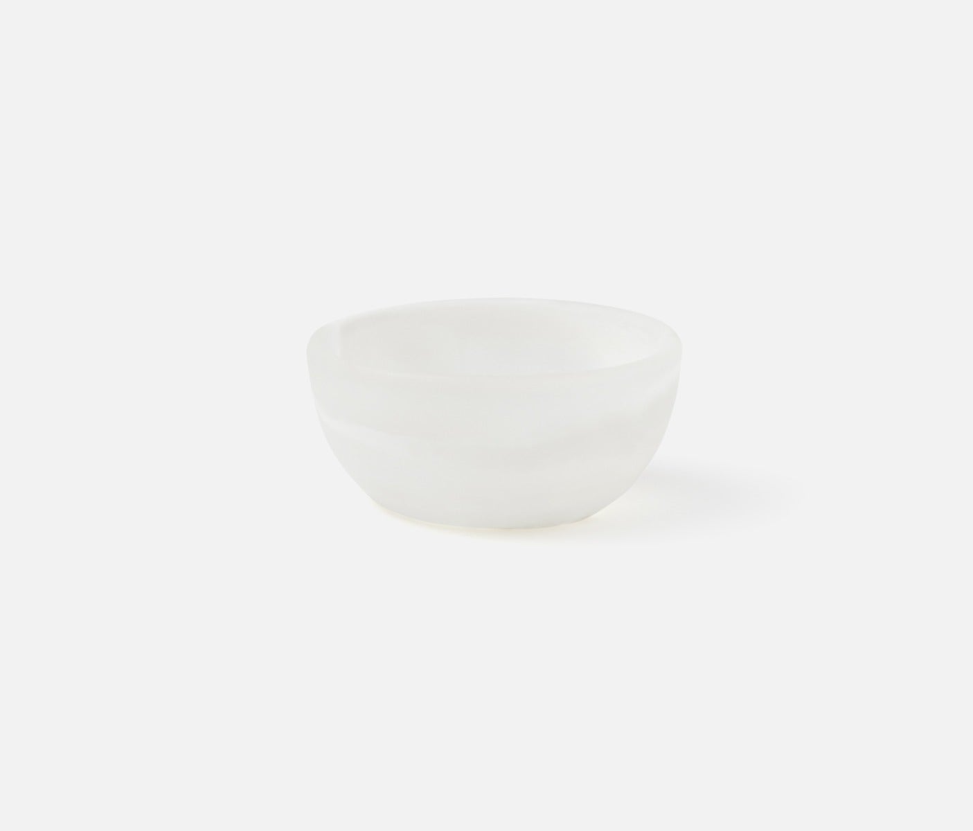 Hugo White Swirled Serving Bowl