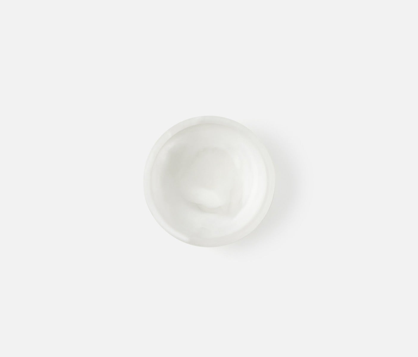 Hugo White Swirled Serving Bowl