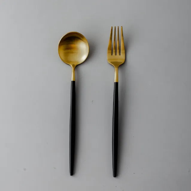 Minimalist/ French Flatware Salad Servers, Serving Utensils & Individual Pieces
