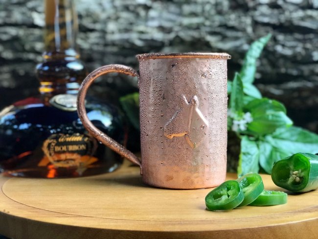 Set of Four Original Moscow Mule Mugs with Collector’s Box