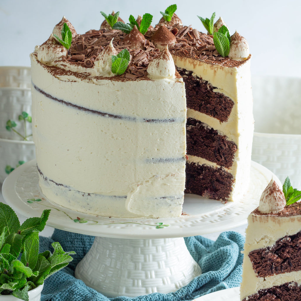 Belleek Classic Shamrock Cake Stand