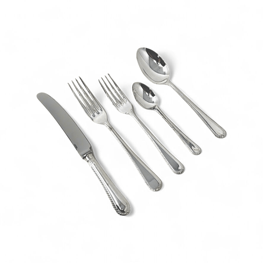 Sheffield Silver Plate Feather Edge - 5 Piece Place Setting