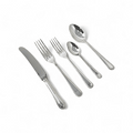 Sheffield Silver Plate Feather Edge - 5 Piece Place Setting