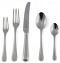 Sheffield Silver Plate Flatware Bead - 5 Piece Place Setting