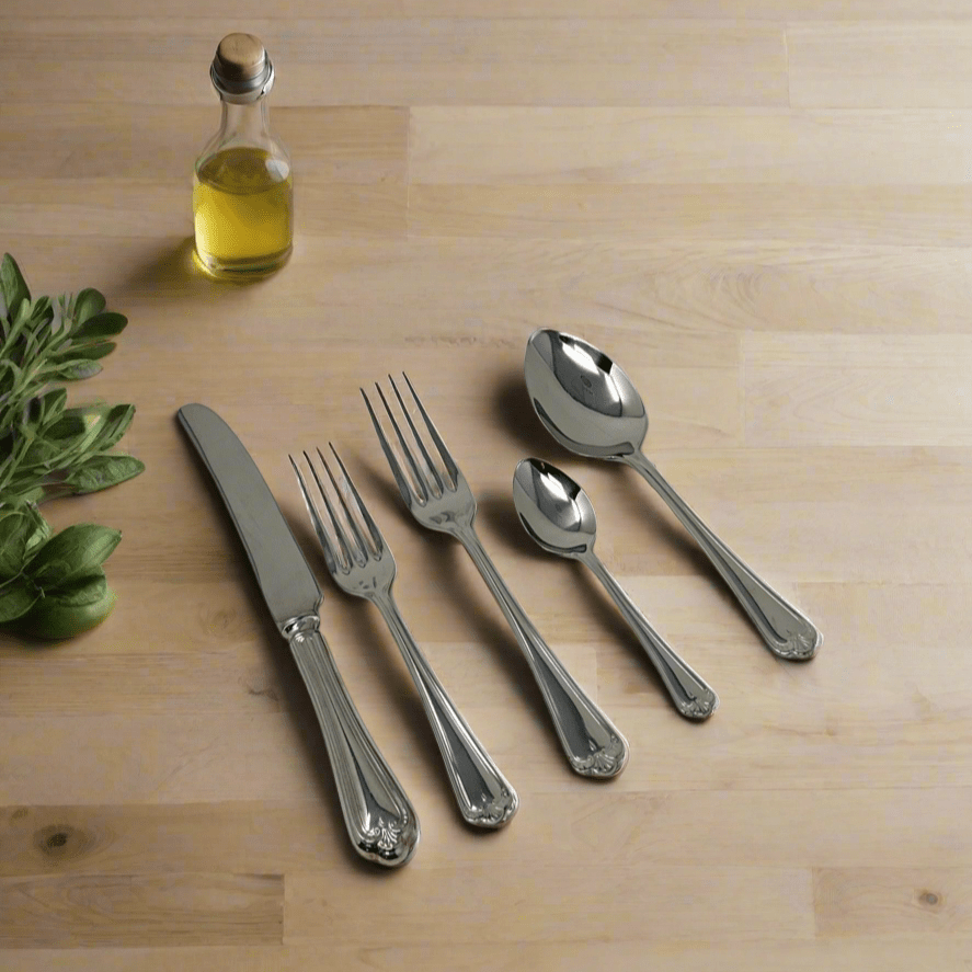 Sheffield Stainless Steel Flatware Jesmond - 5 Piece Place Setting
