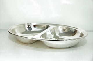 Hôtel Silver Vintage Divided Dish