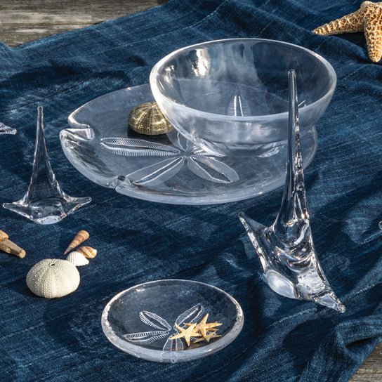 Simon Pearce Sand Dollar Platter
