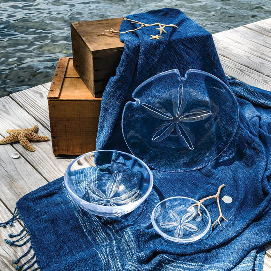 Simon Pearce Sand Dollar Platter