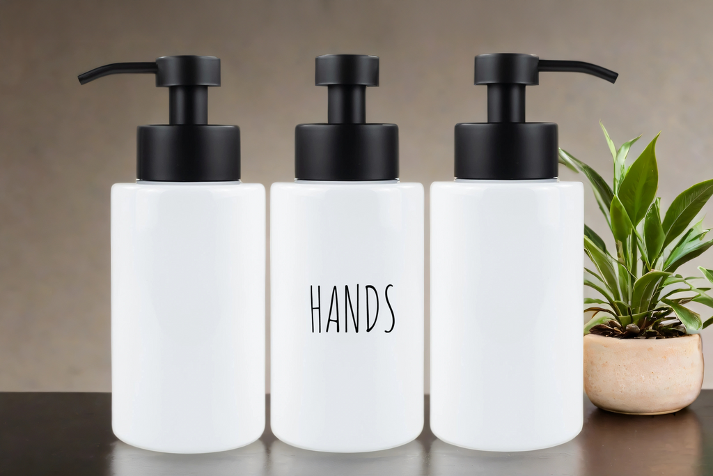 Assorted Ready to Press Sublimation 18oz Soap Dispenser Prints (15 Pack)