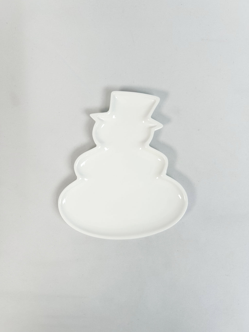 Snowman Ceramic Tray