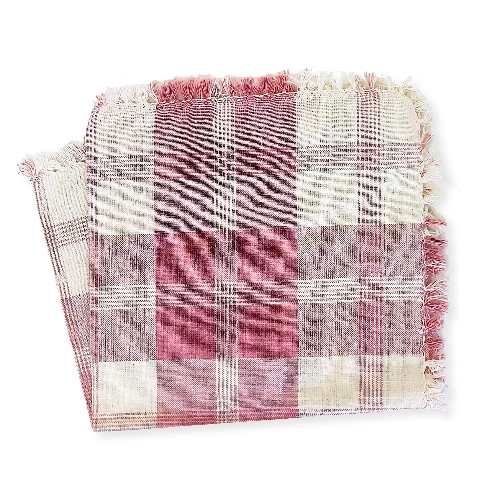Lemon Tree Soft Pink Cloth Napkin - Set of 4