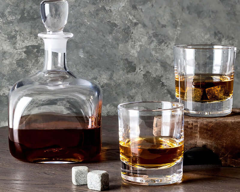 Simon Pearce Ascutney Double Old Fashioned - Set of 2