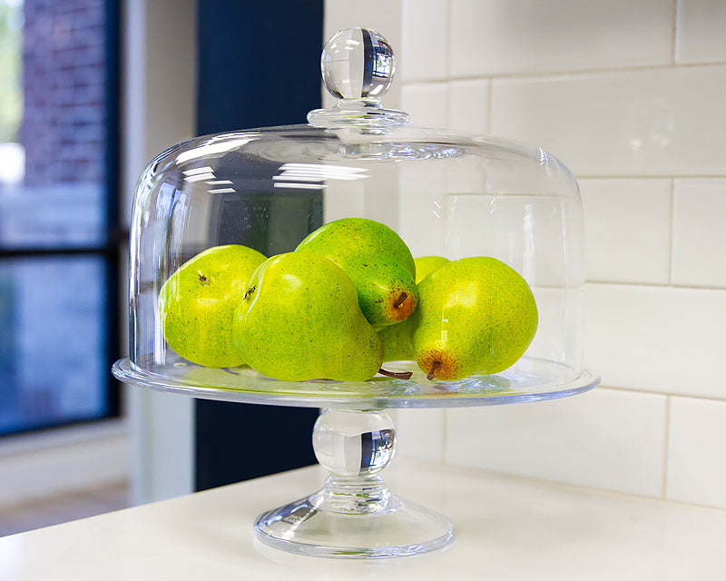 Simon Pearce Hartland Cakeplate & Dome