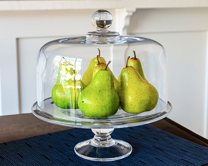 Simon Pearce Hartland Cakeplate & Dome