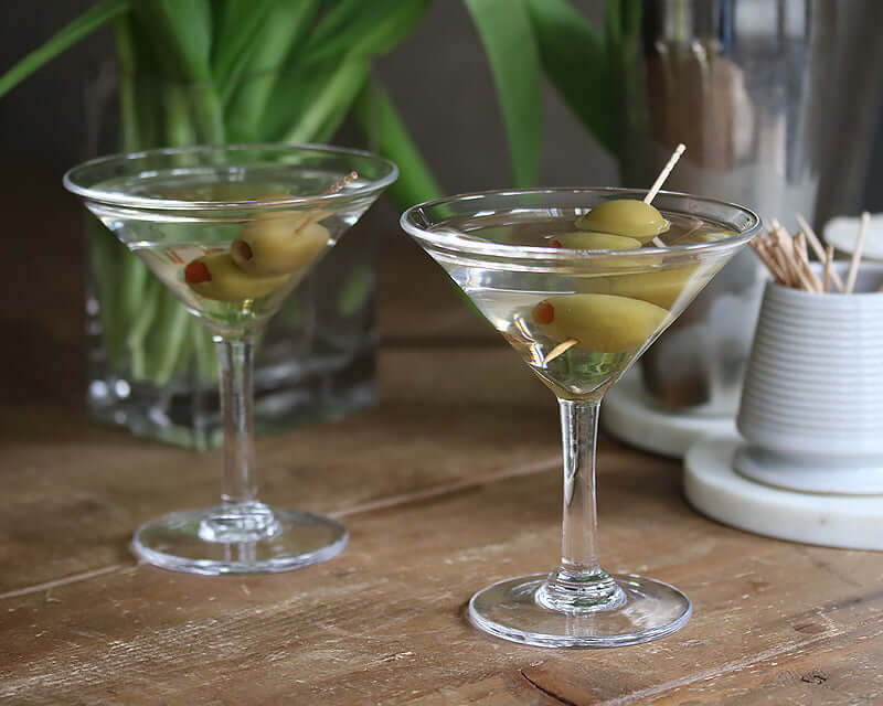 Simon Pearce Ascutney Martini Glass