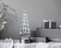 Simon Pearce Five Sided Evergreen Trees
