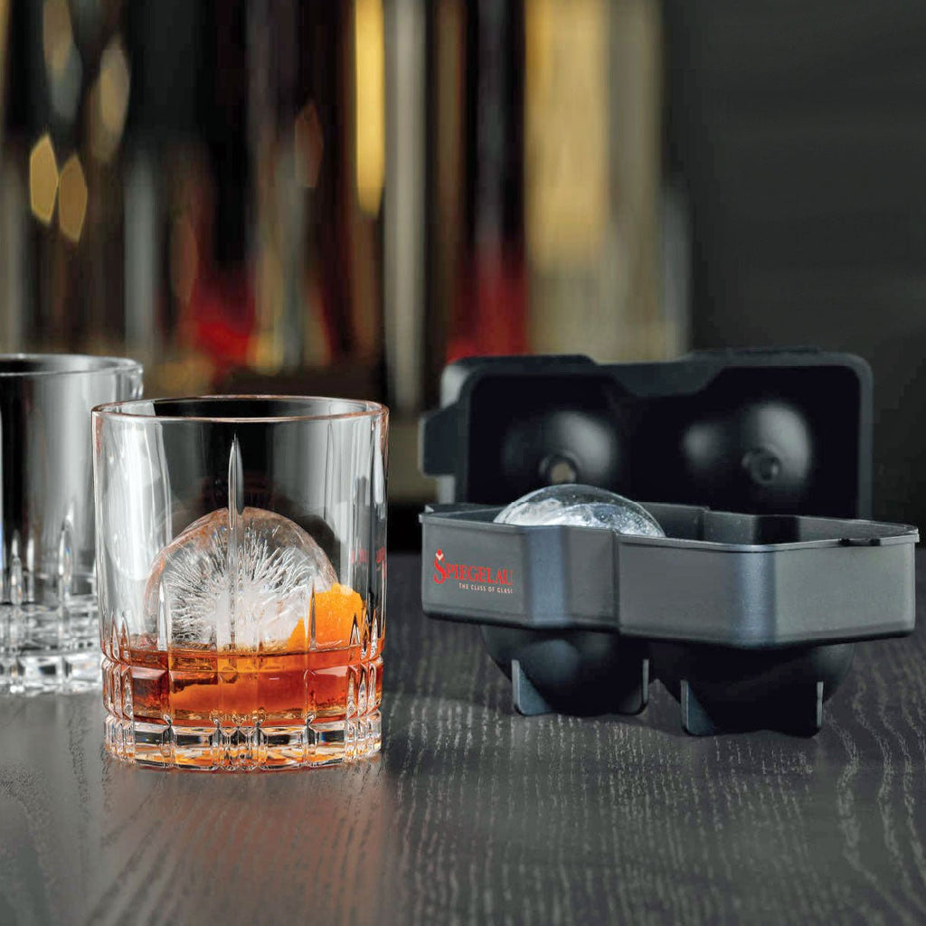 Spiegelau Perfect Serve Whisky Set with Ice Cube Tray