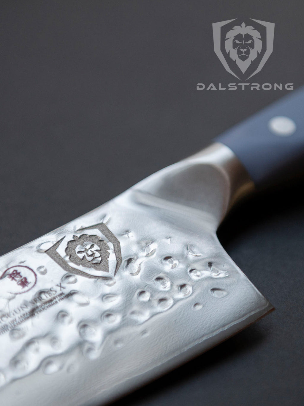 Chef's Knife 8" | Light Blue Matte ABS Handle | Shogun Series | X | Dalstrong ©
