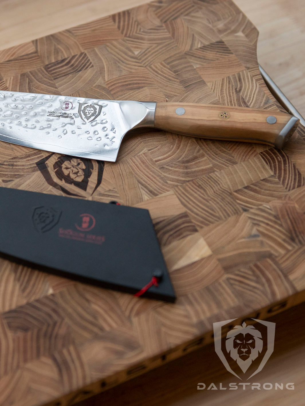 Chef's Knife 8" | Olive Wood Handle | Shogun Series | X | Dalstrong ©